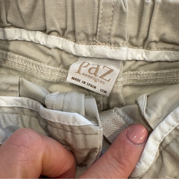 Paz Rodriguez Boys Printed Dog Button Down Shirt & matching shorts - 12 Months - Picture 8 of 9